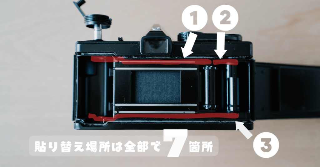 フィルムカメラ初心者がモルト交換をやってみた！【OLYMPUS OM-1】